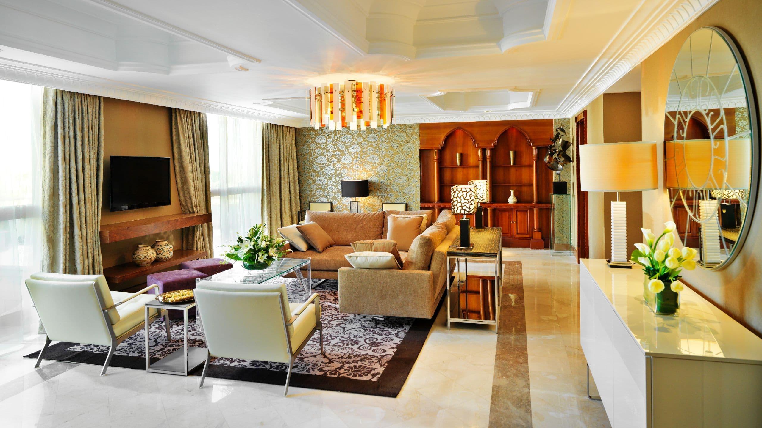 โรงแรมแกรนด์ ไฮแอท อัมมัน อัมมาน ภายนอก รูปภาพ A suite at the Jumeirah Emirates Towers Hotel