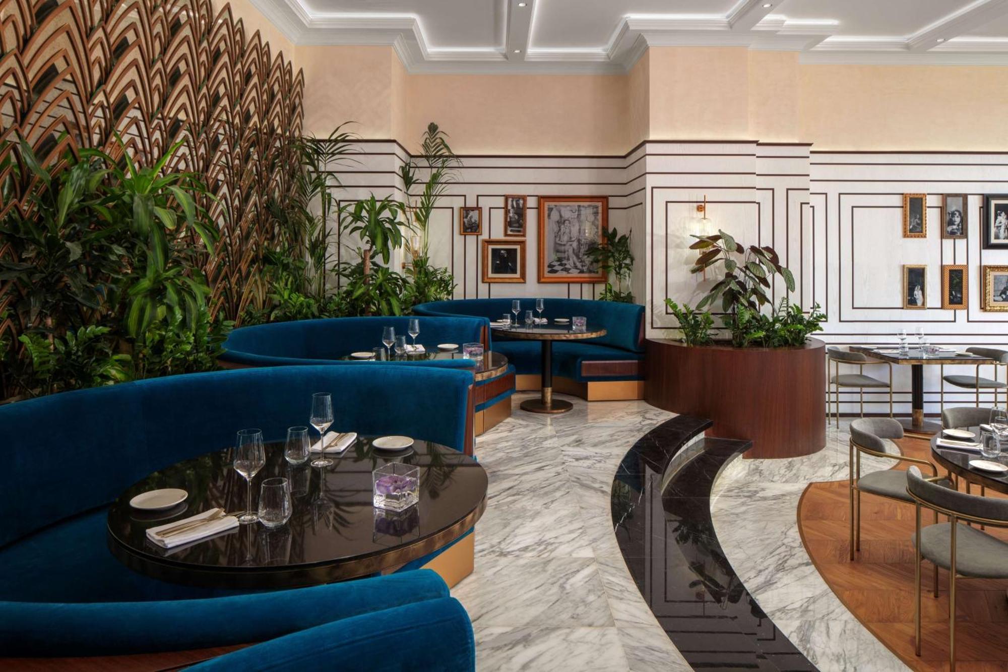 โรงแรมแกรนด์ ไฮแอท อัมมัน อัมมาน ภายนอก รูปภาพ The interior of the restaurant