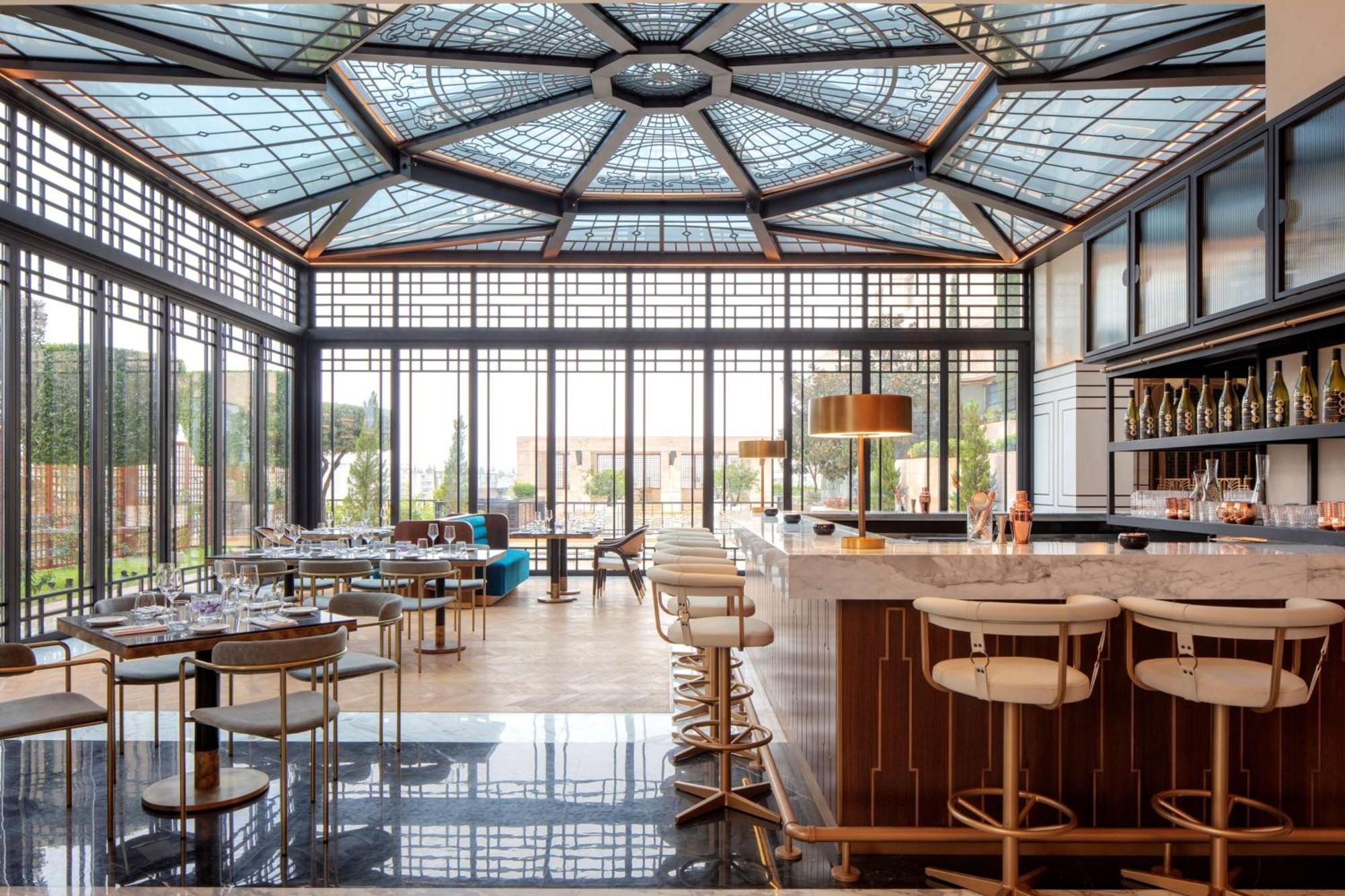 โรงแรมแกรนด์ ไฮแอท อัมมัน อัมมาน ภายนอก รูปภาพ The Bar